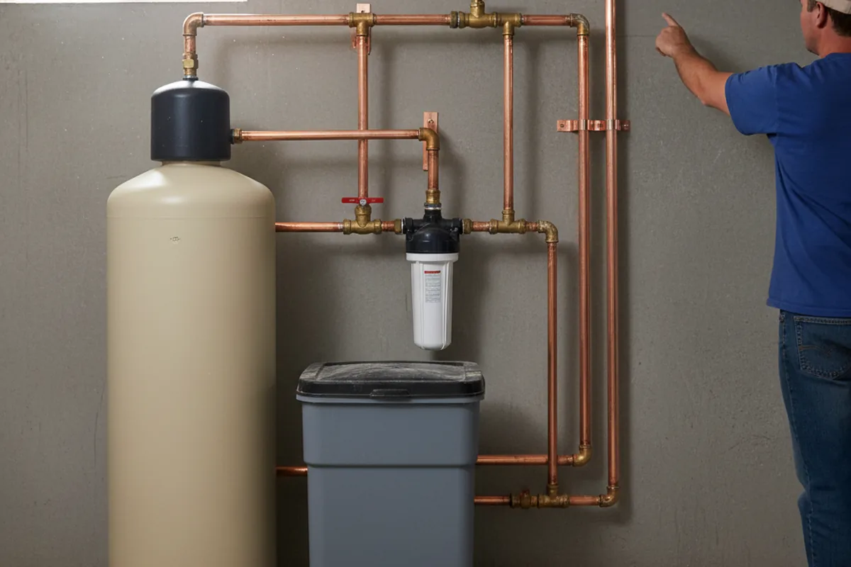 Whole-house water treatment system installed in Prattsville